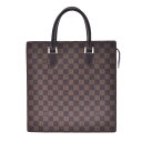 【ポイント最大10倍★25日10時~】LOUIS VUITTON ルイヴィトン ダミエ ヴェニスPM ブラウン N51145 ユニセックス ダミエキャンバス トートバッグ Bランク 中古 銀蔵