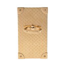 【最大1万円OFFクーポン★4日20時〜】LOUIS VUITTON ルイヴィトン モノグラム フォンリング トランク ゴールド M63145 ユニセックス 携帯・スマホアクセサリー Bランク 中古 銀蔵