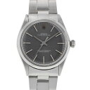 【先着順!!最大3万円OFFクーポン★1日0時から】ROLEX ロレックス オイスターパーペチュアル アンティーク 1002 ボーイズ SS 腕時計 自動巻き グレー文字盤 ABランク 中古 銀蔵