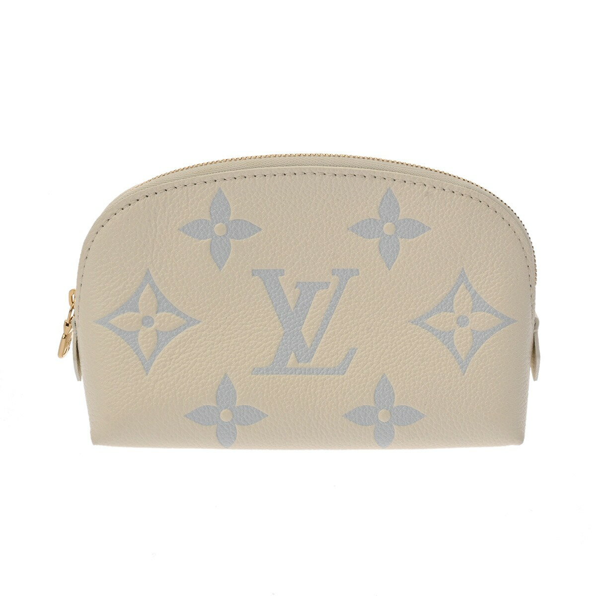 LOUIS VUITTON ルイヴィトン モノグラムアンプラント ポシェット コスメティック LVミルキーウェイ ホワイト M24378 レディース レザー ポーチ 新同 中古 銀蔵