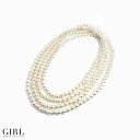 【メール便送料無料】ネックレス パール パールネックレス 結婚式 ロングネックレス ロング ロングパールネックレス パーティー パーティ 冠婚葬祭 フォーマル アクセサリー レディース ゴールド シルバー 結婚式ネックレス 【あす楽】