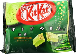 ネスレ　<strong>キットカット</strong>　Kitkat　ミニ オトナの甘さ <strong>抹茶</strong> 12枚×3袋