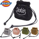 Dickies ディッキーズ ショルダーバッグ 3WAY もこもこ ボアバッグ レディース 全5色 14030100 バッグ かばん ハンドバッグ 巾着バッグ【メール便 送料無料】