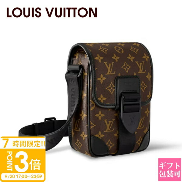 【P3倍】ルイヴィトン モノグラム バッグ メンズ LOUIS VUITTON バッグ メンズ ボディバッグ モノグラム マカサー キャンバス アーチ—・メッセンジャー M46442 ルイヴィトン モノグラム バッグ 小さめ 自転車 バイク 通販 2025
