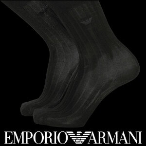 EMPORIO ARMANI （ エンポリオアルマーニ ）Dress リブクルー ソックス 2312-209 楽ギフ_包装選択 sybp smtb-k ポイント10倍 実施中！