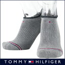 TOMMY HILFIGER|トミーヒルフィガーCasual 日本製 メンズ ソックス 靴下 綿混 ワンポイント ロゴ刺繍 内側パイル フットカバー ショートソックス2552-324スリッポン デッキシューズ男性 メンズ プレゼント 誕生日 ギフト 彼氏ポイント10倍