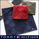 TOMMY HILFIGER|トミーヒルフィガー 無料 トミー ブランド ラッピング OKプレーンアーガイル柄 綿100% タオル ハンカチ(ミニタオル) 2582-118プレゼント 誕生日 ギフト 贈答品 お祝い 父の日ポイント10倍