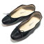 PORSELLI ポルセリ バレエシューズ BALLERINE PELLE nero レディース イタリア製 フラットシューズ パンプス リボン ラウンドトゥ 靴 本革 レザー