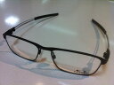 OAKLEY(オークリー)TRUSS ROD(トラスロッド)OX5124-0155(サテンブラック) 55サイズメガネフレーム(メタルフレーム)有名ブランドメガネフレーム軽量チタン製フレーム