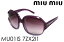 miumiuTOXyKizy24Ԉȓzyzyr[őzV샂fglassmania select miumiu ~E~E TOXMU01IS 7ZX2I1