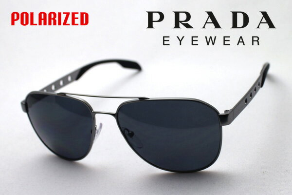 【PRADA】 プラダ 偏光サングラス PR51RS 7CQ5Z1 ティアドロップ メンズ...:glassmania:10009690