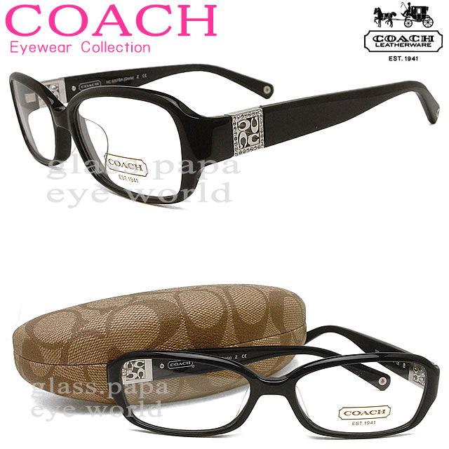 （コーチ メガネ）COACH 眼鏡 メガネフレーム ブラック HC6007BA-5002 【送料無料】coach めがね 伊達眼鏡 セル