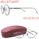 ショッピングSTUART JILLSTUART ジルスチュアート メガネ フレーム 05-0230 3 眼鏡 チャコールグレー×ライトパープル PCメガネ ブルーライトカット 伊達メガネ 度付き レディース 女性