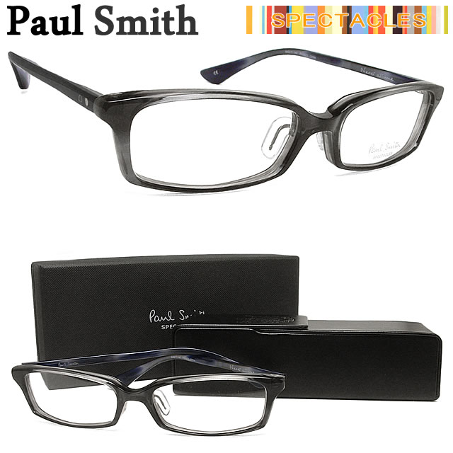 （ポールスミス メガネ）PAUL SMITH 眼鏡 メガネフレーム クリアグレー 9372-CHWA【送料無料】ポールスミス セル スクエア めがね 伊達眼鏡☆