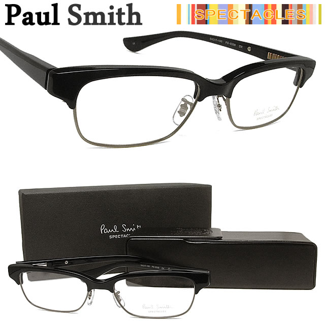 （ポールスミス メガネ）PAUL SMITH 眼鏡 メガネフレーム ブラック 9508-OX【送料無料】【0603smwf1】ポールスミス サーモント めがね 伊達眼鏡