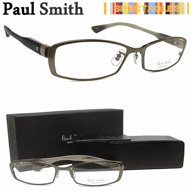（ポールスミス メガネ）PAUL SMITH 眼鏡 メガネフレーム グレー 9509-BKC【送料無料】ポールスミス メタル めがね 伊達眼鏡