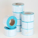 【送料無料】プレカット紙ラベル(感熱紙) 40mm×40mm...