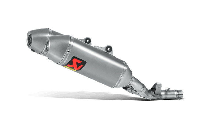 【受注発注品】 【4538792818429】 SLIP ON LINE チタン CRF250R 16-17 AKRAPOVIC