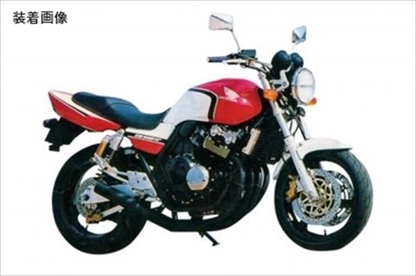 M-TEC中京 MRS-MUH40-12B ショート管 CB400SF/V-TEC BK (H13)スペックII