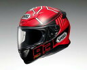 【SHOEI(ショウエイ)】 フルフェイス Z-7 MARQUEZ3 (ゼット-セブン マルケス3) マルク・マルケス選手レプリカ 2015年シーズングラフィック仕様 【Z7M3】