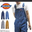 【2点で送料無料】ディッキーズ Dickies オーバーオール ダック ヒッコリー デニム OVERALL 83294 8396 DB100 83297 作業着 仕事着 作業服 ユニフォーム 男性用 メンズ つなぎ メール便不可 02P03Dec16