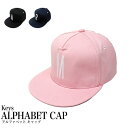 【送料無料】アルファベットキャップ ALPHABET CAP KSH042 キャップ ベースボールキャップ 帽子