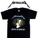 【メール便配送】METALLICA メタリカ バンドTシャツ 半袖 BA-0002-BK METAL UP YOUR ASS TEE バンドTシャツ
