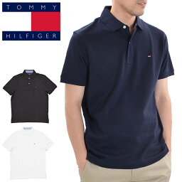 TOMMY HILFIGER <strong>トミーヒルフィガー</strong> <strong>ポロシャツ</strong> メンズ 半袖 ブランド 78J8750 ワンポイント 襟付きTシャツ