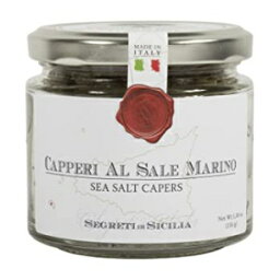 5.3オンス (150g)、フラントイ・クトレラ - イタリア産<strong>ケイパー</strong>の海<strong>塩漬け</strong> - カペリ・アル・セール・マリーノ - 5.3オンス (150g) 5.3oz (150g), Frantoi Cutrera - ITALIAN Capers in Sea Salt - Capperi Al Sale Marino - 5.3oz (150g)