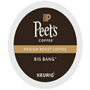 ショッピングbigbang ピーツコーヒー、ビッグバン、ミディアムロースト、Kカップ、シングルカップコーヒーポッド、エチオピアのスーパーナチュラル、ミディアムボディ、フルーティーの鮮やかで明るいブレンド。すべてのキューリグKカップ醸造所（22カウント） Peet's Coffee, Big Bang, M