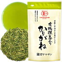chaganju Organic Green Tea, Kukicha Twing tea with Matcha Green Tea Powder, Japanese Tea -KARIGANE- 100g Bag【YAMASAN】