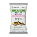 The Daily Crave Organic Veggie Straws, Crunchy Veggie with Himalayan Pink Salt, 4.5 Ounce (Pack Of 8) Gluten-Free, Vegan, Kosh..