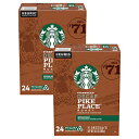 Starbucks Decaf Coffee K-Cup Pods, Pike Place, 24 CT