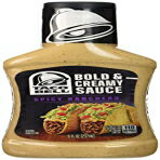 タコベル <strong>ボールド</strong>＆クリーミー、スパイシーなランチェロソース、8オンス<strong>ボトル</strong> Taco Bell Bold & Creamy, Spicy Ranchero Sauce, 8 Oz bottle