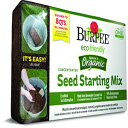 Burpee 8qtオーガニックコイア圧縮シードスターティングミックス1-ブリック Burpee 8 qt Organic Coir Compressed Seed Starting Mix 1-Brick