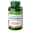 ショッピングVita Nature's Bounty Absorbable B-Complex with Folic Acid Plus Vitamin C, 100 Softgels