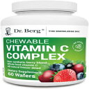 ショッピングVita Dr. Berg Nutritionals Dr. Berg's 100% Natural Vitamin C Complex - Clean Ingredients (No Synthetics from a Lab) - Real Chewable Vitamin C from Berries - Whole Food, Non-GMO Vitamin C Chewable - 60 Wafers