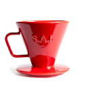 Saint Anthony Industries C70 - Ceramic Pour Over Coffee Brewer (Red)
