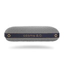 Bedgear Cosmo Performance Pillow - Instant-Cooling Fabric for Hot Sleepers - Soft On One Side and Firmer On The Other - Cosmo 2.0