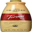ショッピングPS Torani White Chocolate Sauce, 64 Ounce