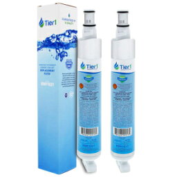 Tier1 4396701 Refrigerator Water Filter 2-pk | Replacement for Whirlpool EDR6D1, Kenmore 9915, 46-9915, NL120V, L200V, 4396701, 4396702, WF293, EFF-6001A, Fridge Filter