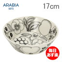 Arabia（アラビア 北欧食器）ブラックパラティッシ（ブラック パラティッシ ブラパラ） 64 1180006672-3 ディーププレート(皿) Plate deep 17cm スープボウル