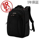 【訳あり】 サムソナイト Samsonite バックパック リュック メンズ XENON 3 89430-1041 ブラック Slim Backpack Black リュックサック ビジネスバッグ ビジネスリュック あす楽