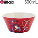 【あす楽】 イッタラ iittala タイカ ボウル 600mL Taika Bowl 1012483 / 7320065006544 レッド Red ボール 北欧 食器 フィンランド【5%還元】