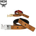 MCM エムシーエム リバーシブルベルト コバルト バックル...