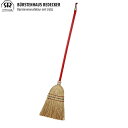 【GWもあす楽】Redecker レデッカー 赤い柄が可愛い ほうきSサイズ 014580 5%還元 あす楽