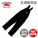 ラウンドハウス Round House ブラックダック ビブ オーバーオール メンズ 383 ブラック Men's Black Duck Bib Overalls つなぎ 作業服 サロペット 正規販売店