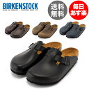 ビルケンシュトック Birkenstock サンダル ボストン Boston レザー 細幅 普通幅 レデ
