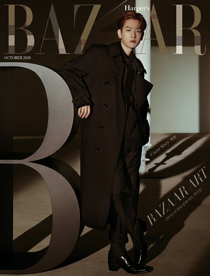 2020N 10 BAZAAR BAEKHYUN xbL EXO  C^r[ ؍ G }KW Korean Magazine r[Őʐ^5    