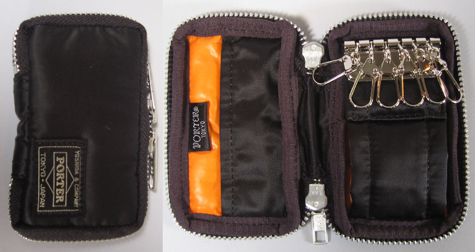 【メール便を指定なら送料160円☆】　PORTER　TANKER（95X55X20）　KEY CASE 622-07138 キーケース